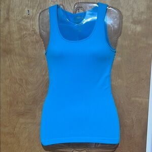 Women's Blue stretch Tank Top (Sz.M)